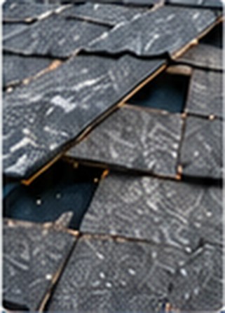 Wind-lifted asphalt shingles &mdash; Free Roof Program Dogpatch