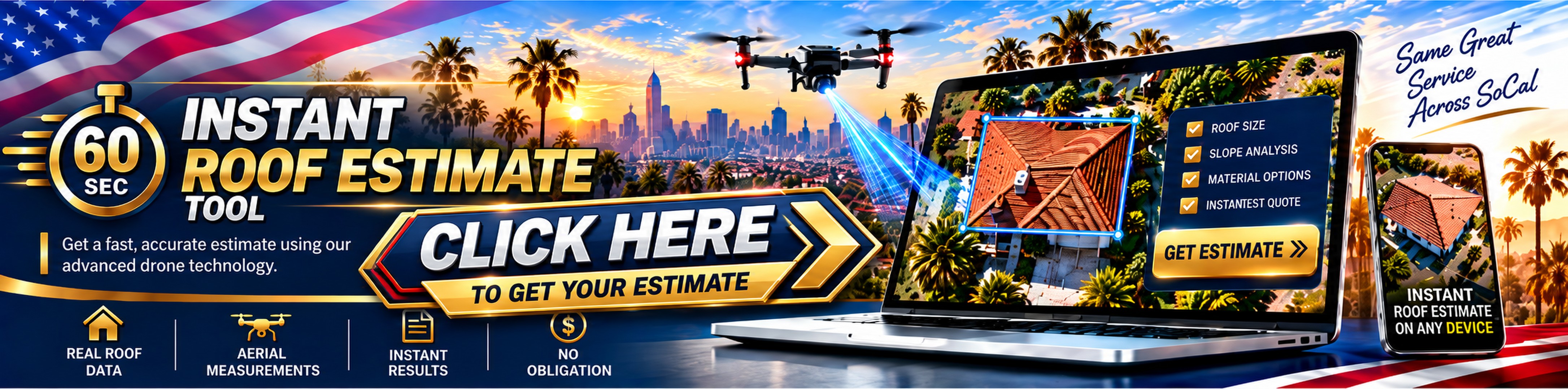 60 second instant roof estimate tool &mdash; real roof data, aerial measurements, instant results, no obligation &mdash; Shingle Roofing Dogpatch
