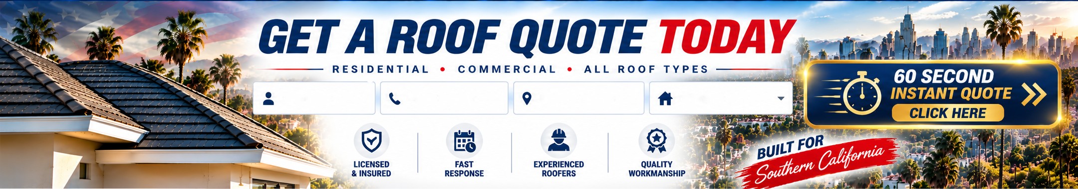 Get a roof quote today &mdash; residential, commercial, all roof types &mdash; Free Roof Program Dogpatch