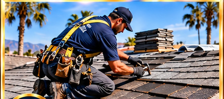 Roofer replacing storm-damaged shingles in Dogpatch &mdash; roof repair Dogpatch